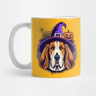 Basset Hound Pumpkin Mug